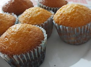 Una foto de Muffins de vainilla