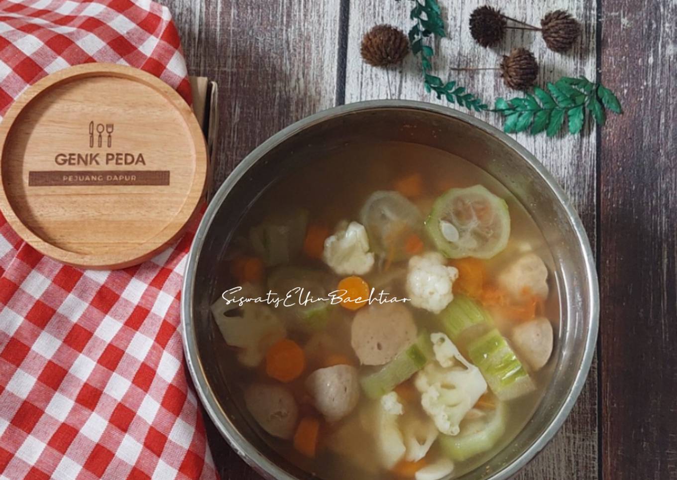 Sayur Oyong Bakso Wortel