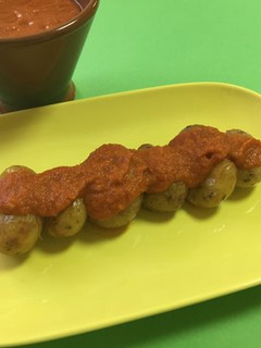 Una foto de Patatas en salsa brava a mi manera