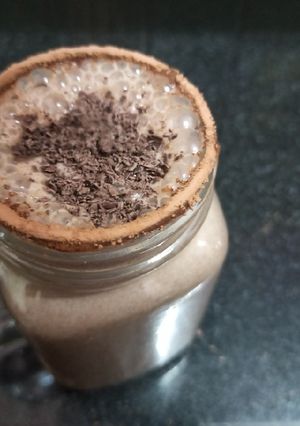 A picture of Ragi choco drink.