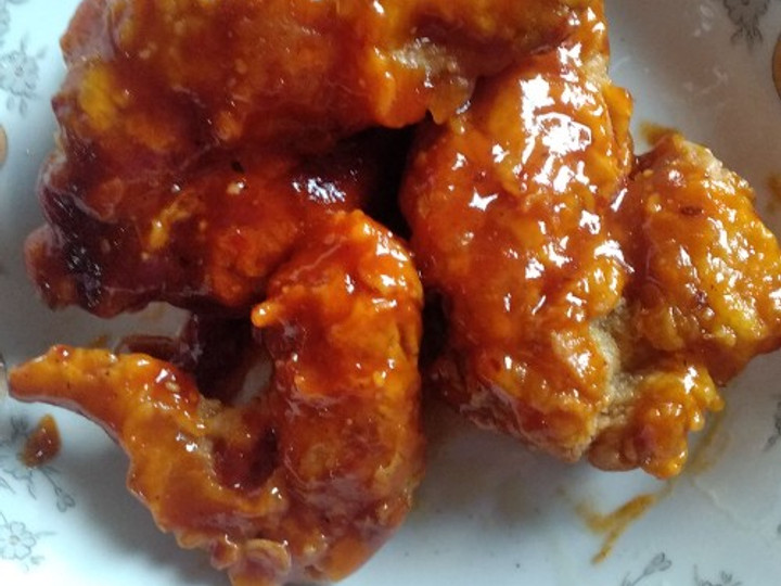 Yuk intip, Resep bikin Korean Honey Spicy Chicken Wings dijamin lezat