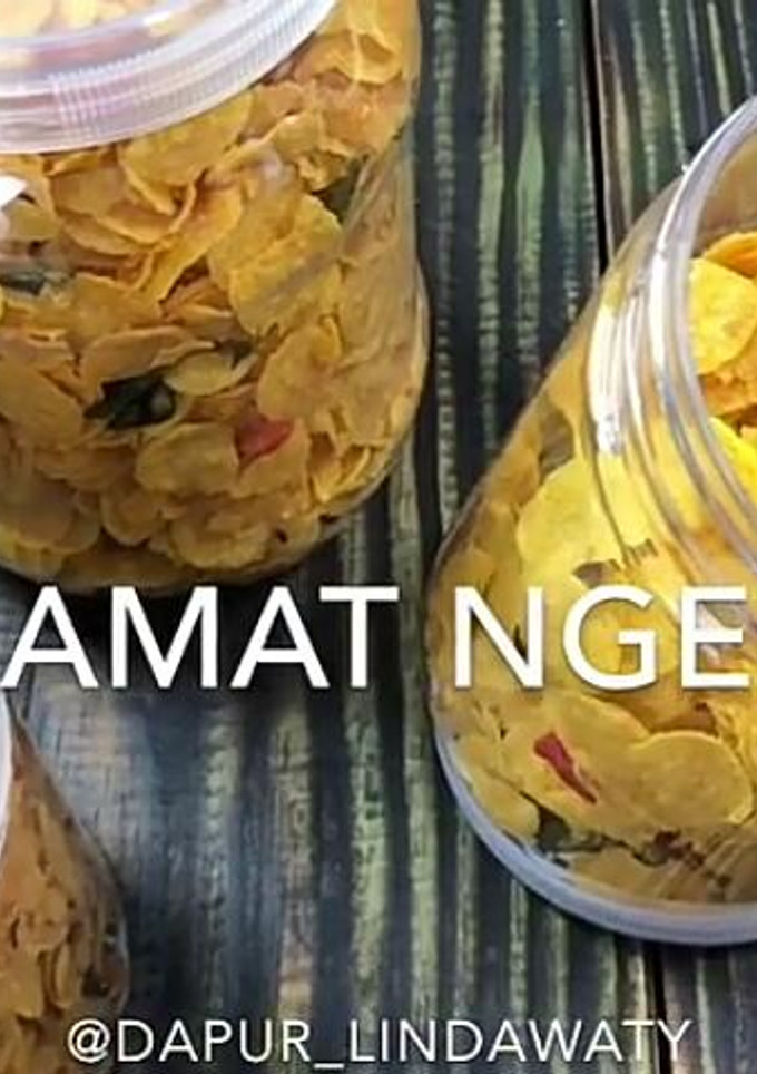 Foto resep Salted Egg Yolk Cornflakes