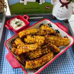 Honey Garlic Butter Corn-レシピのメイン写真