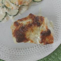 A picture of Garlic Parmesan Cod (Low Carb).