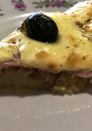 Una foto de Fugazzeta de papa
