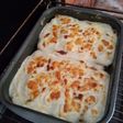 Canelones de pollo asado