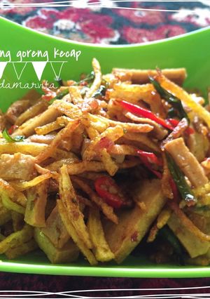 Foto resep Kentang goreng kecap