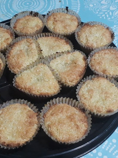 Una foto de Coquitos rellenos dulce de leche