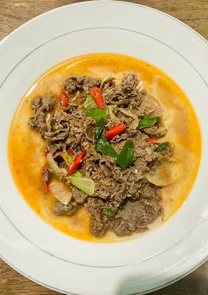 Foto resep Daging bumbu pedas