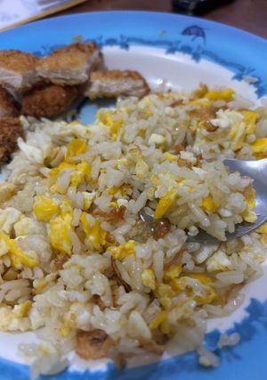 Foto resep Nasi Goreng telur Butter & Chicken katsu