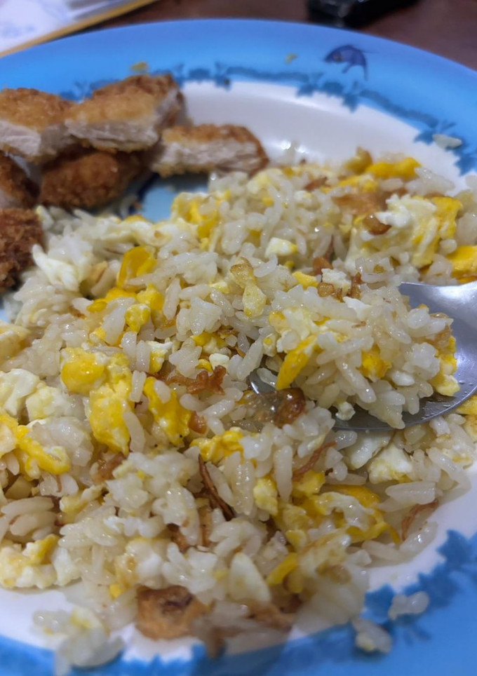 Foto resep Nasi Goreng telur Butter & Chicken katsu