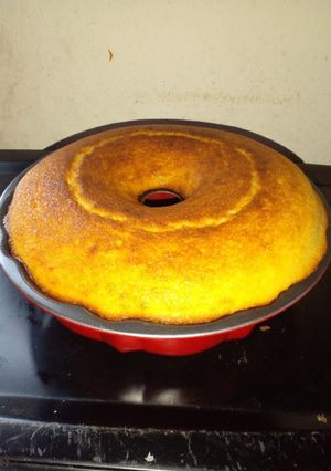 Una foto de Torta de naranja esponjosa