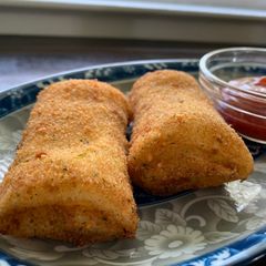 A picture of Cheese Rissoles.