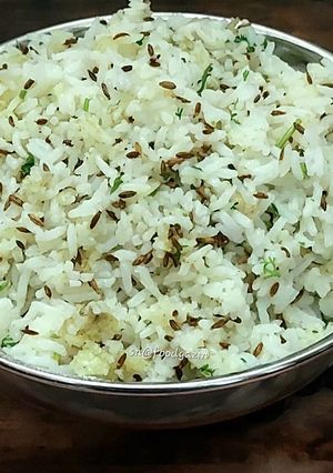 A picture of Jeera Rice.