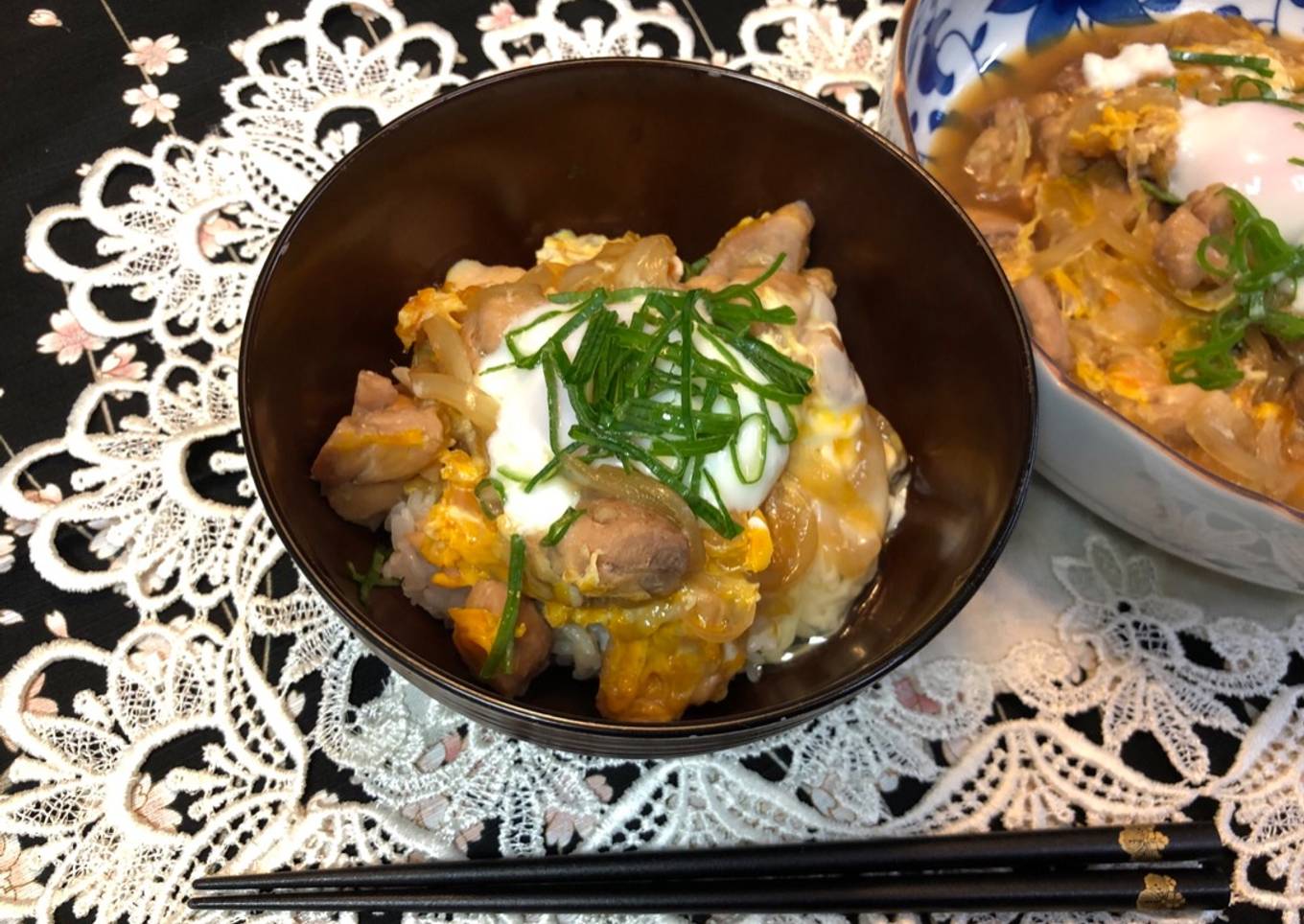 Japanese Chicken and Egg with Rice