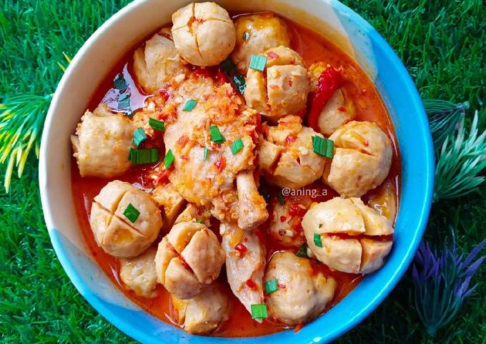 Resep Baso Sayap Mercon yang Bisa Manjain Lidah