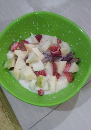 Foto resep Salad buah ala nyakle