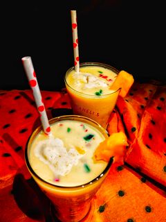 ম্যাঙ্গো মিল্কশেক(Mango Milkshake Recipe in Bengali) রেসিপির প্রধান ছবি