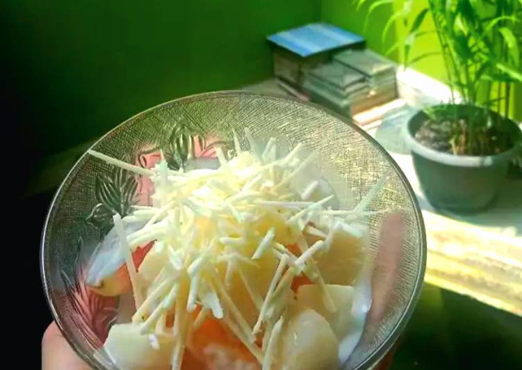 Salad buah original simpel & mudah