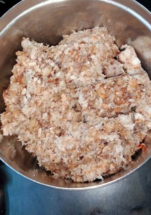 नारियल गोला पंजीरी (Nariyal gola panijiri recipe in hindi) रेसिपी मुख्य फोटो