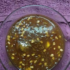 A picture of Khati meethi chutney.