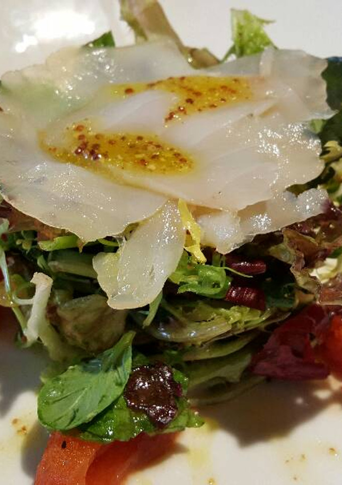 Una foto de Ensalada de bacalao ahumado