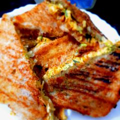 A picture of Paneer sandwich.