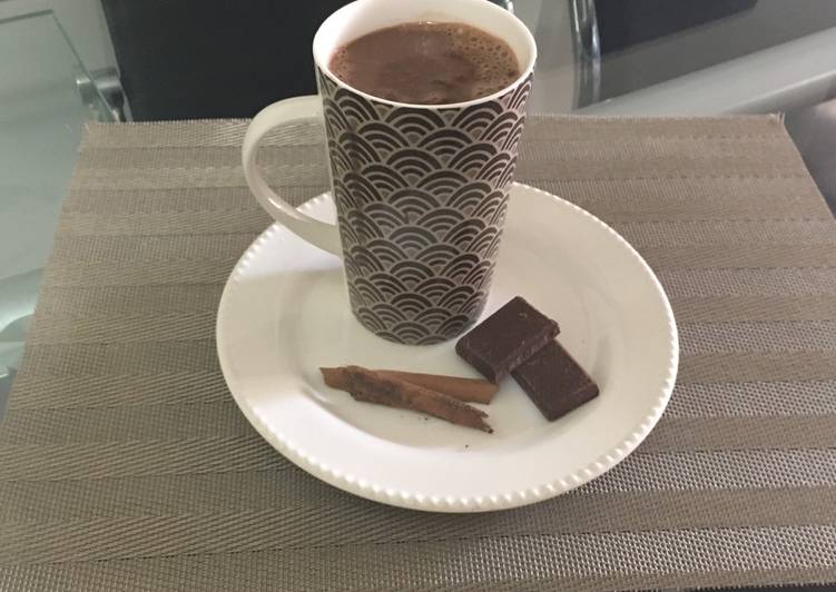 Súper chocolate caliente