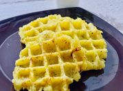 Gambar waffle kentang