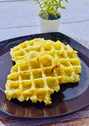 Foto resep Waffle Kentang