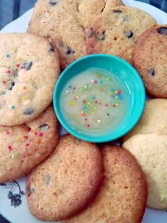 รูปของ ชีสเค้กช็อกโกแลตชิพคุกกี้ CHOCOLATE CHIPCHEESECAKE COOKIES ครูพล