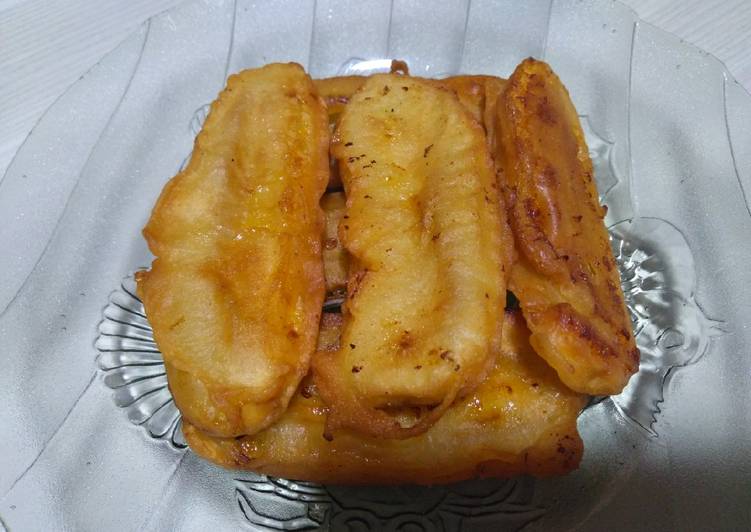 Masakan Unik Pisang Goreng Kriuk Mantul Banget