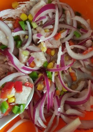 Una foto de Ceviche de reineta