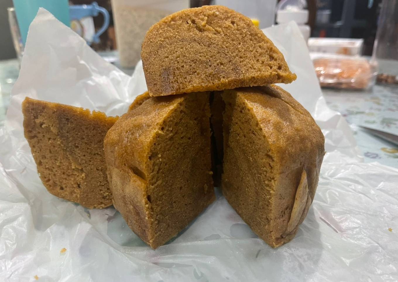Ma lai gao (chinese steam sponge cake) tanpa ragi