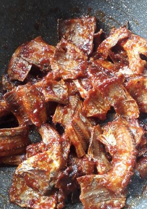 Foto resep Ikan Asin Balado