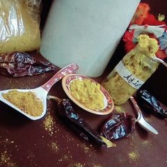 A picture of Memons special Achar.