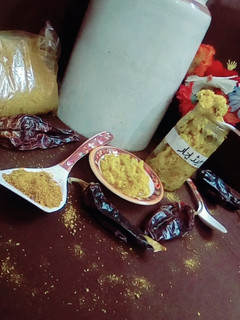 A picture of Memons special Achar.