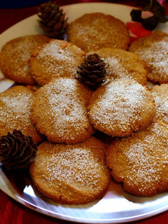 Una foto de Galletas de castaña y naranja (sin huevo y sin gluten)