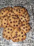 Galletas de avena con maracuyá y chocolate