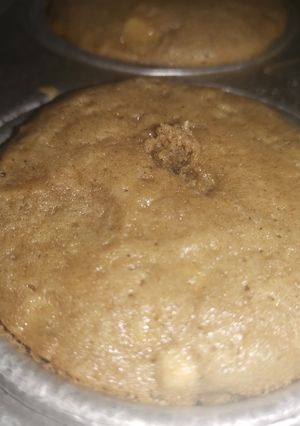 Una foto de Muffins de manzana con canela