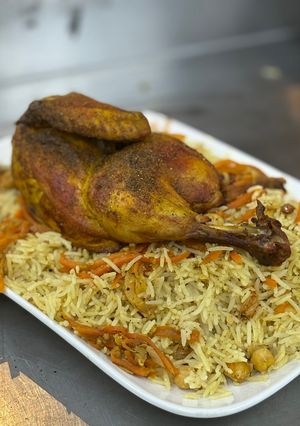 صورة لوصفة بخاري دجاج ابيض