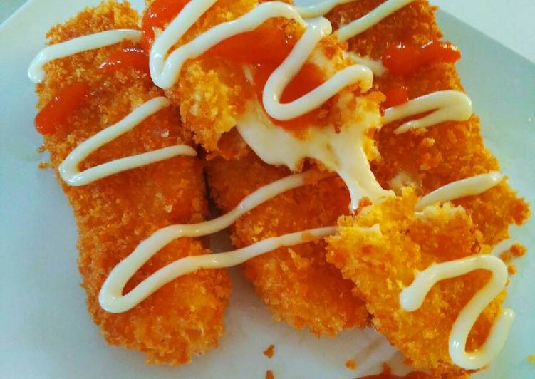 Bagaimana Membuat Mozarella Goreng, Menggugah Selera