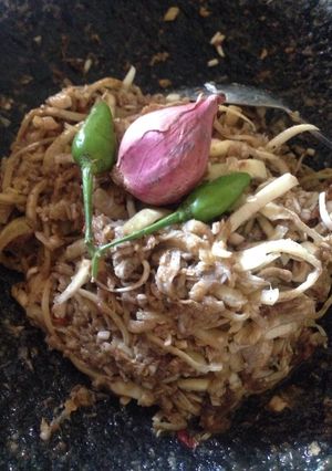 Foto resep Pencok jantung pisang