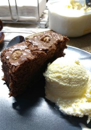 Una foto de Brownie hecho con Mambo Cecotec