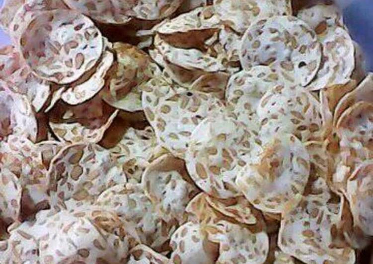 Resep Keripik tempe Sagu, Lezat Sekali