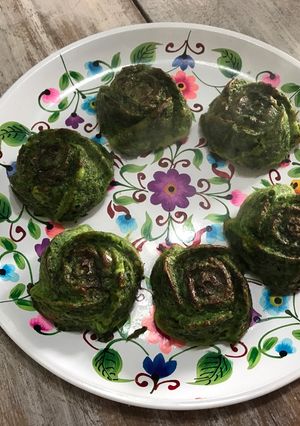 Una foto de Muffins de Espinaca