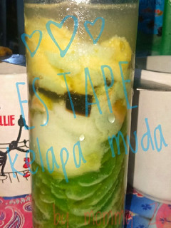 Foto resep Es tape kelapa muda🍨