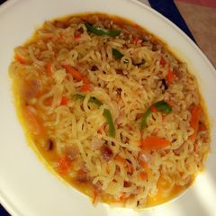 A picture of Indomie Noodles.