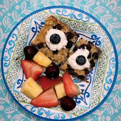 Easy healthy baked blueberry 🫐 Oats A picture of Easy healthy baked blueberry 🫐 Oats.