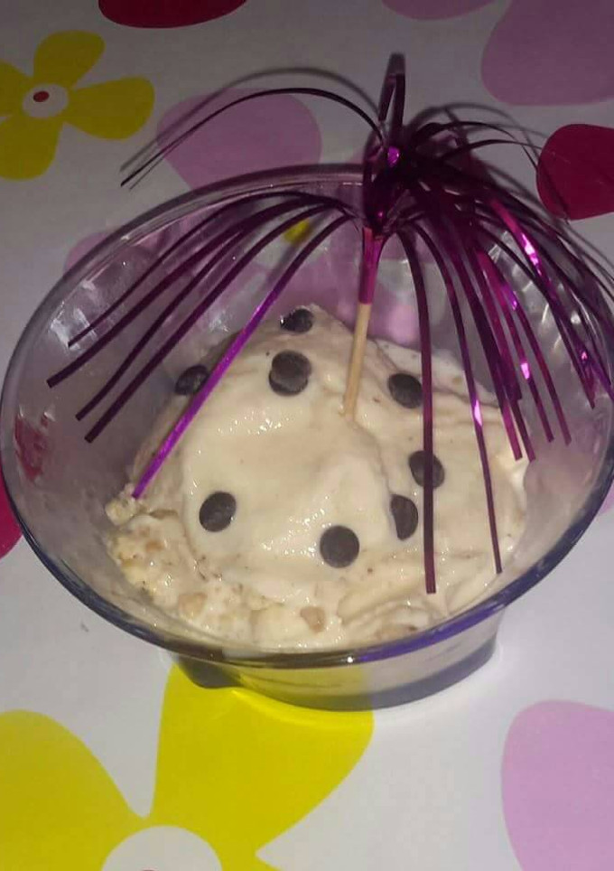 Una foto de Helado de almendras